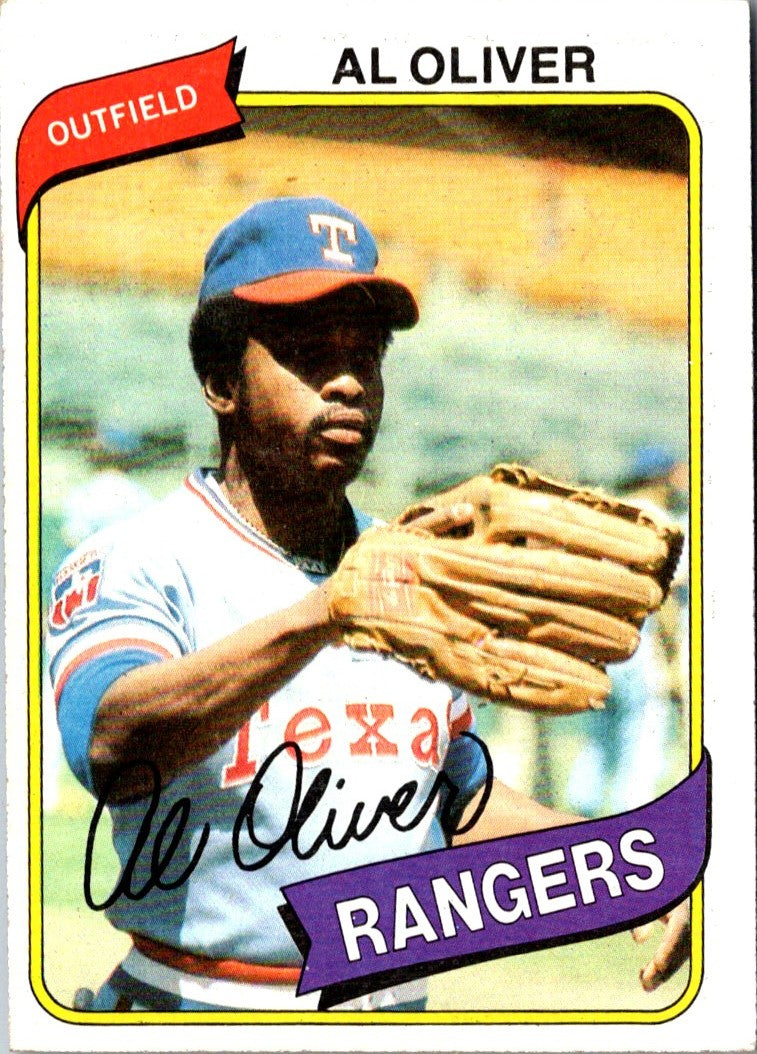 1980 Topps Al Oliver