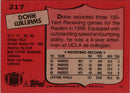 1987 Topps Dokie Williams