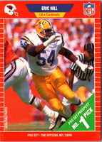 1989 Pro Set Eric Hill #507 Rookie