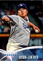 2014 Topps The Future is Now Hyun-Jin Ryu #FN-15