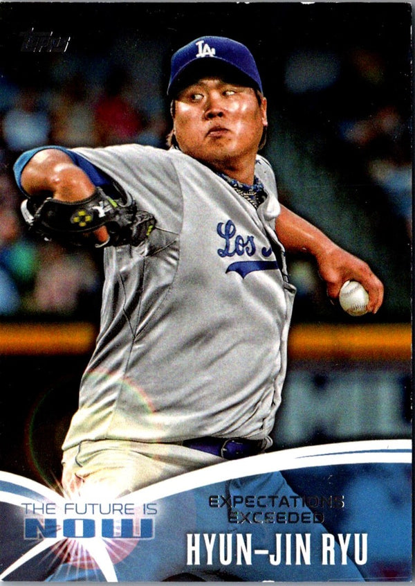 2014 Topps The Future is Now Hyun-Jin Ryu #FN-15