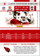 2011 Score LaRod Stephens-Howling