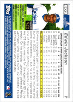 2005 Topps Edwin Jackson #603