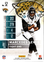 2014 Panini Contenders Marcedes Lewis #52
