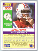 1990 Score Doug Flutie #535