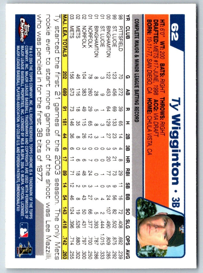 2004 Topps Ty Wigginton