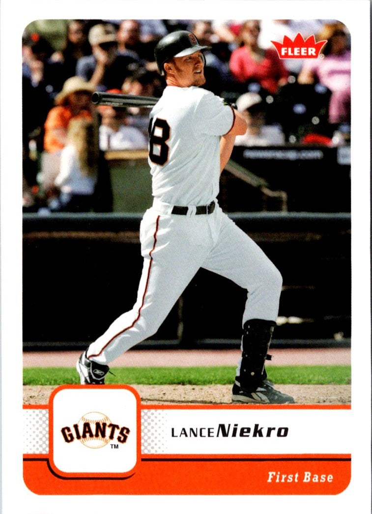 2006 Fleer Lance Niekro