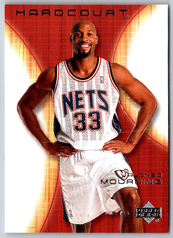 2003 Upper Deck Hardcourt Alonzo Mourning #52