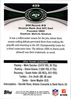 2012 Topps New York Jets: Santonio Holmes #439