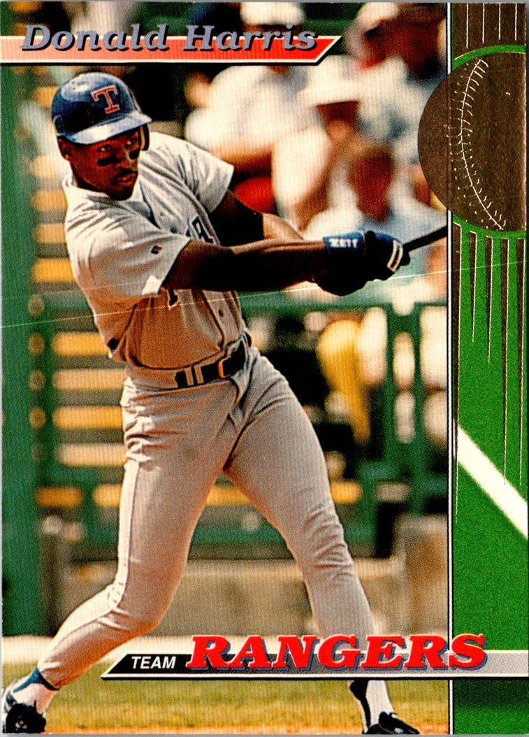 1993 Stadium Club Texas Rangers Donald Harris