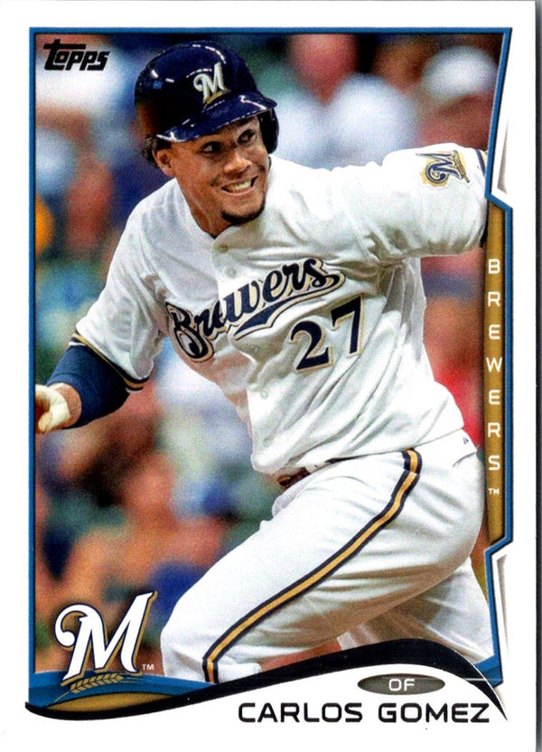 2014 Topps Carlos Gomez #302