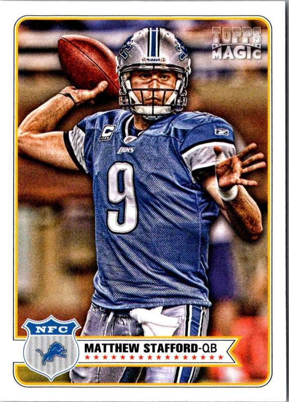 2012 Topps Magic Matthew Stafford #210