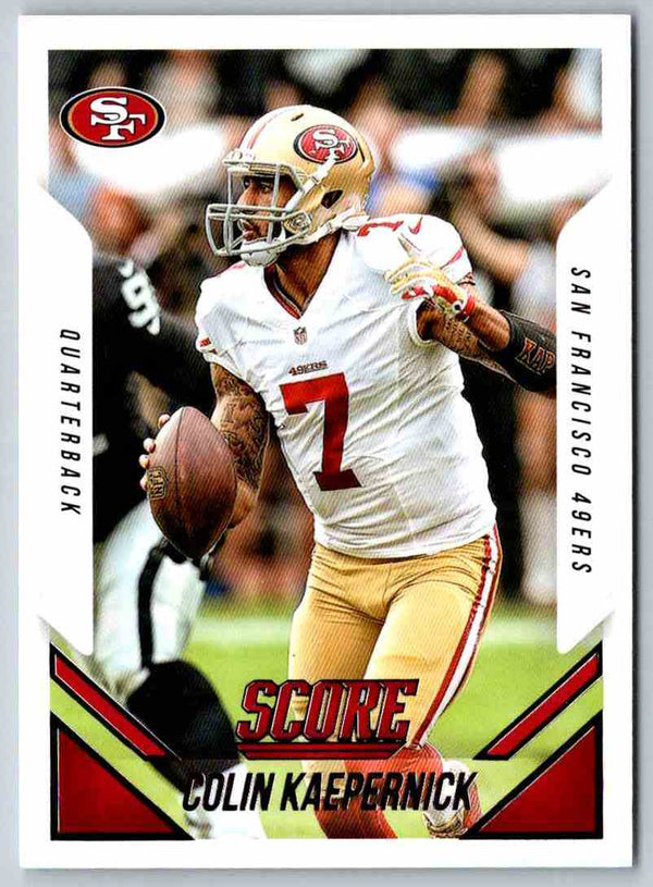 2015 Score Colin Kaepernick #45