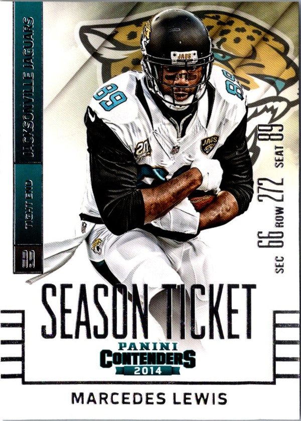 2014 Panini Contenders Marcedes Lewis #52