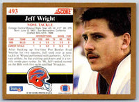1991 Score Jeff Wright #493