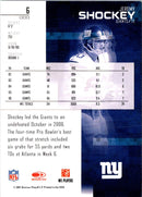 2007 Leaf Rookies & Stars Jeremy Shockey