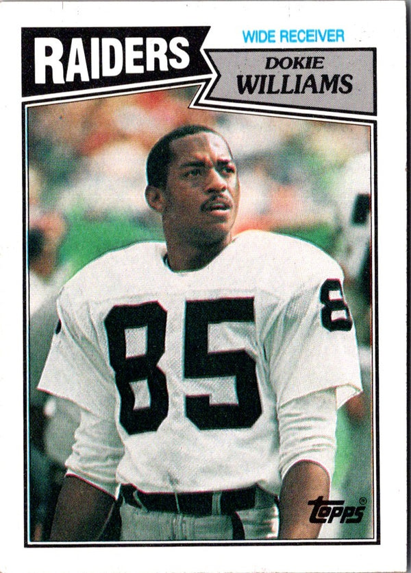 1987 Topps Dokie Williams #217