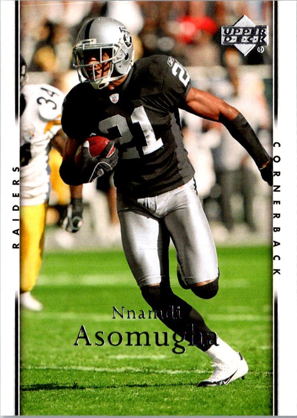 2007 Upper Deck Nnamdi Asomugha #135