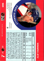 1990 Pro Set Gord Donnelly #560 Rookie