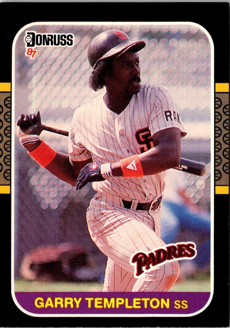 1987 Donruss Garry Templeton