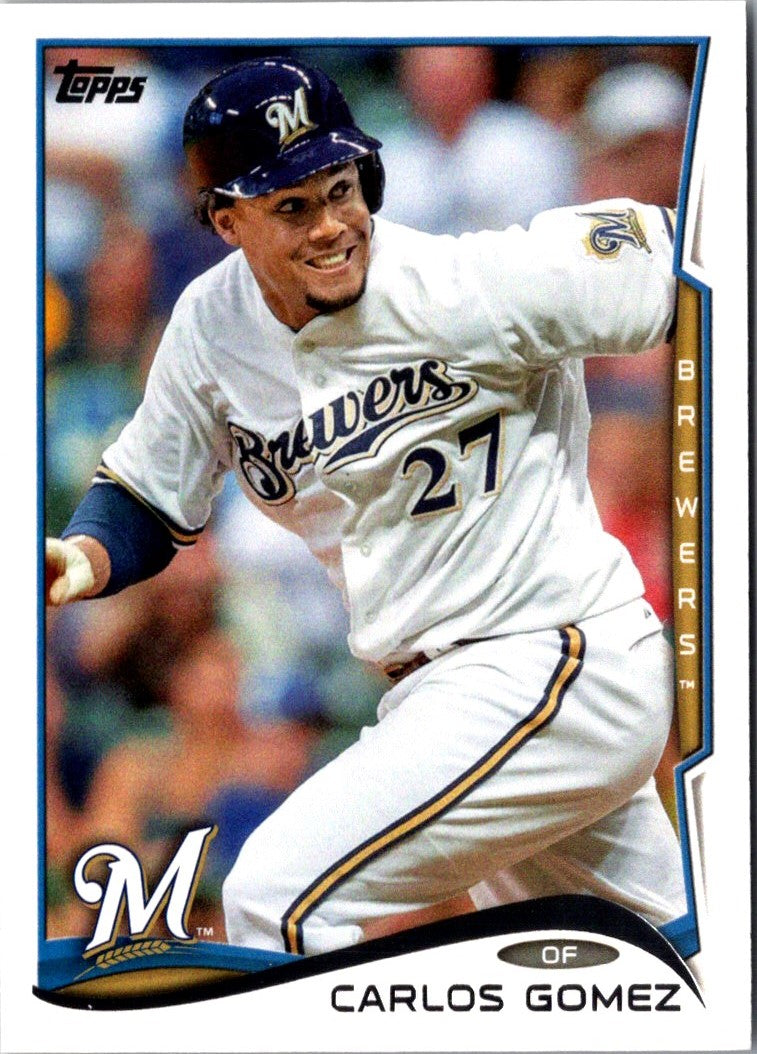 2014 Topps Carlos Gomez