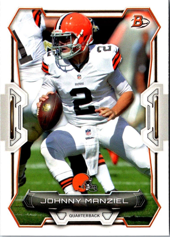 2015 Bowman Johnny Manziel #25