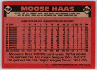 1986 Topps Moose Haas #759