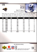 2007 Upper Deck Torry Holt #178
