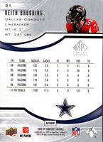 2009 SP Signature Keith Brooking #21
