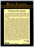 1992 Fleer Roger Clemens Roger Clemens