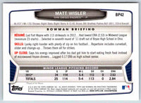 2014 Bowman Matt Wisler #BP42