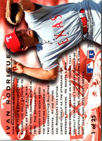 1995 Leaf Ivan Rodriguez #107
