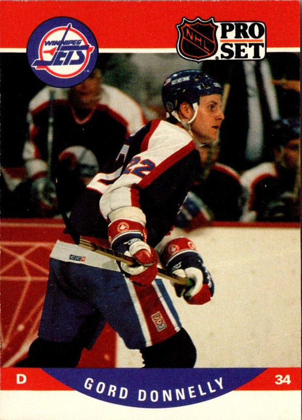 1990 Pro Set Gord Donnelly #560 Rookie