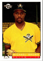 1993 Fleer Excel Michael Brown #251