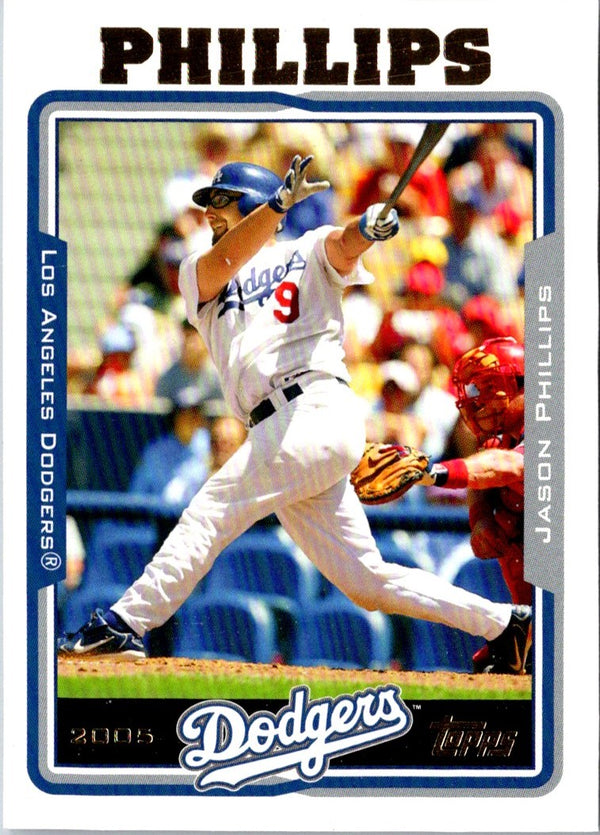 2005 Topps Updates & Highlights Jason Phillips #UH69