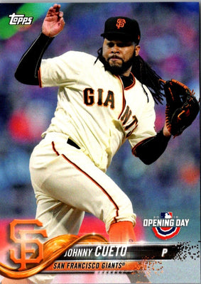 2018 Topps Opening Day Johnny Cueto #88