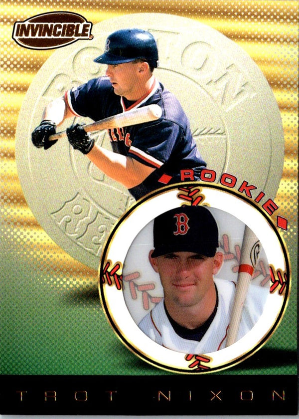 1999 Pacific Invincible Trot Nixon #25