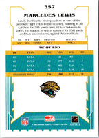 2006 Score Marcedes Lewis #357 Rookie
