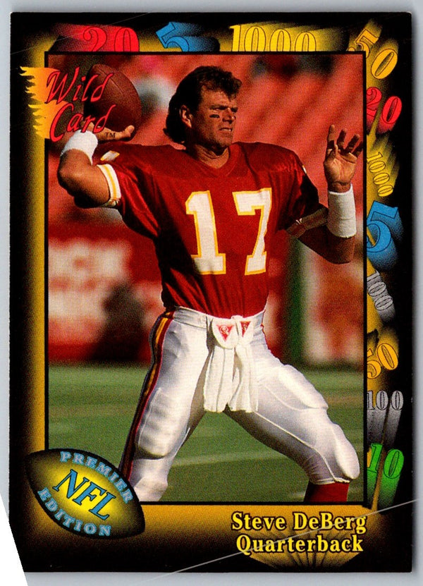 1991 Wild Card Steve DeBerg #33