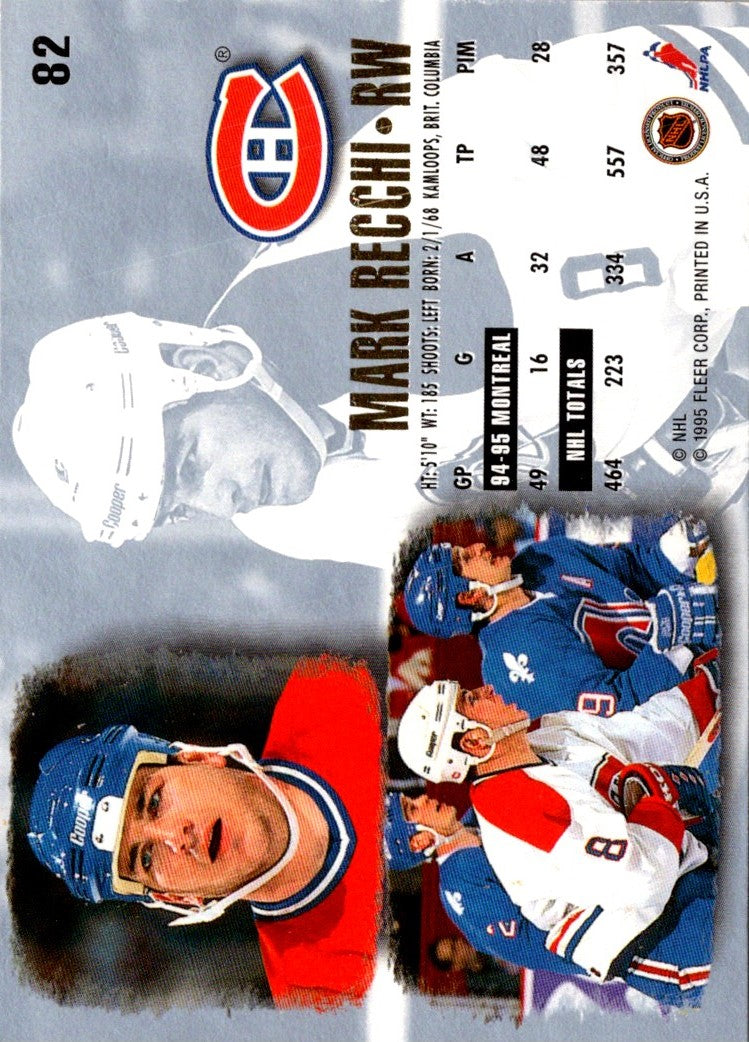 1995 Ultra Mark Recchi