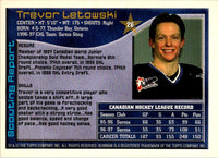 1997 Bowman CHL Trevor Letowski #26