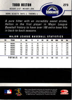 2003 Donruss Todd Helton #273
