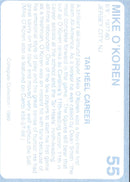 1989 Collegiate Collection North Carolina's Finest Mike O'Koren