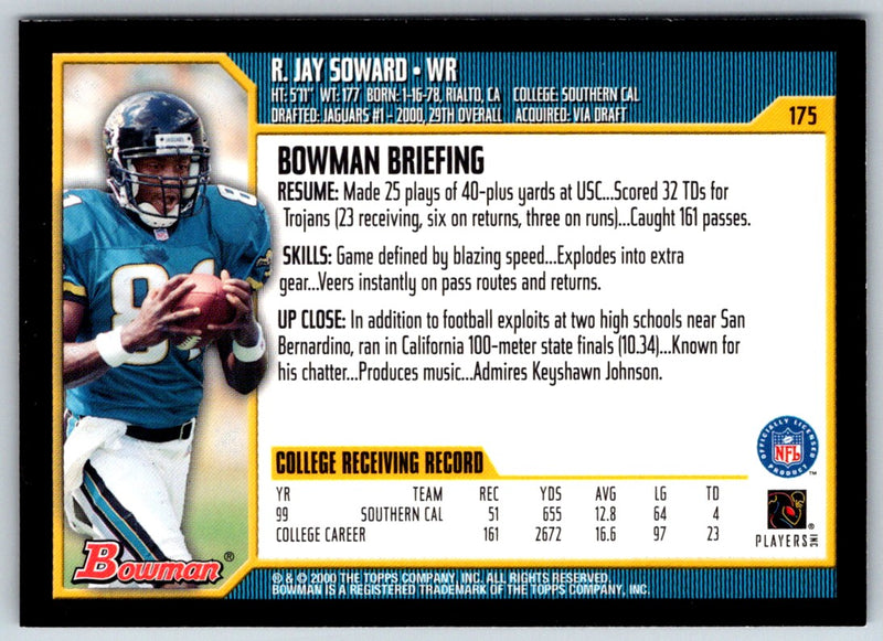 2000 Bowman R.Jay Soward