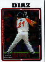 2005 Topps Chrome Update Frank Diaz #UH195 Rookie