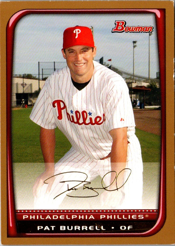 2008 Bowman Pat Burrell #62