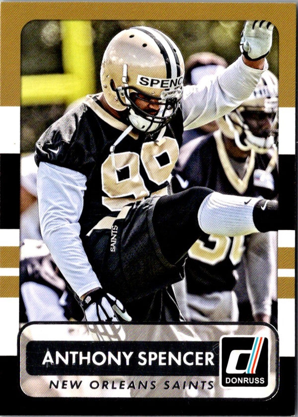 2015 Donruss Anthony Spencer #155