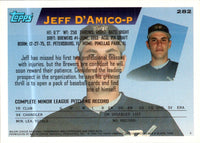 1995 Topps Jeff D'Amico #282