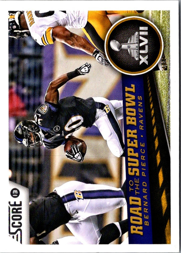 2013 Score Bernard Pierce #258