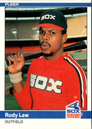 1984 Fleer Rudy Law